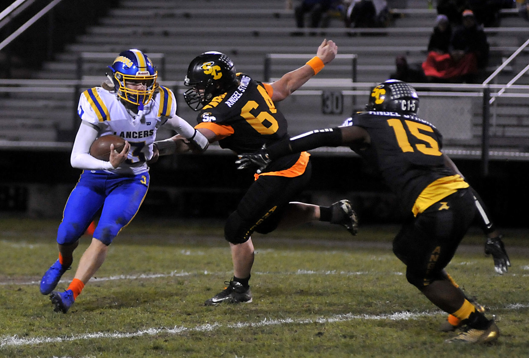 St. Catherine's 41, St. Joseph 7